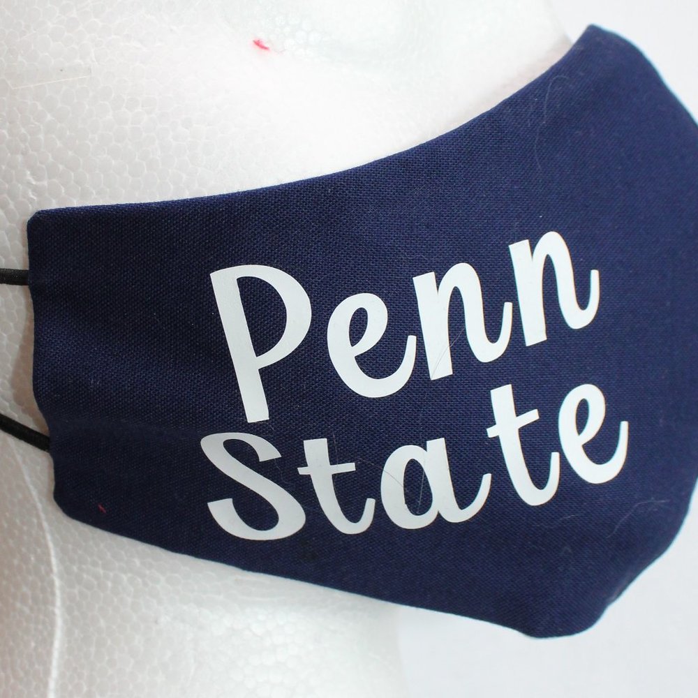 PENN STATE NITTANY LIONS FACE MASK WASHABLE COTTON